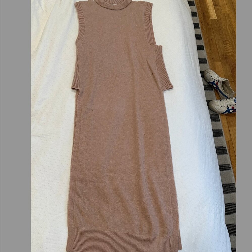 Alexander Wang pale pink long sweater